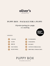 Puppy Box -pentupakkaus