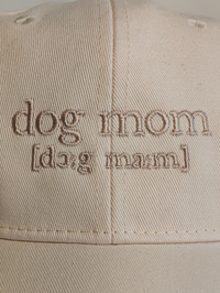 Dog mom lippis, ivory
