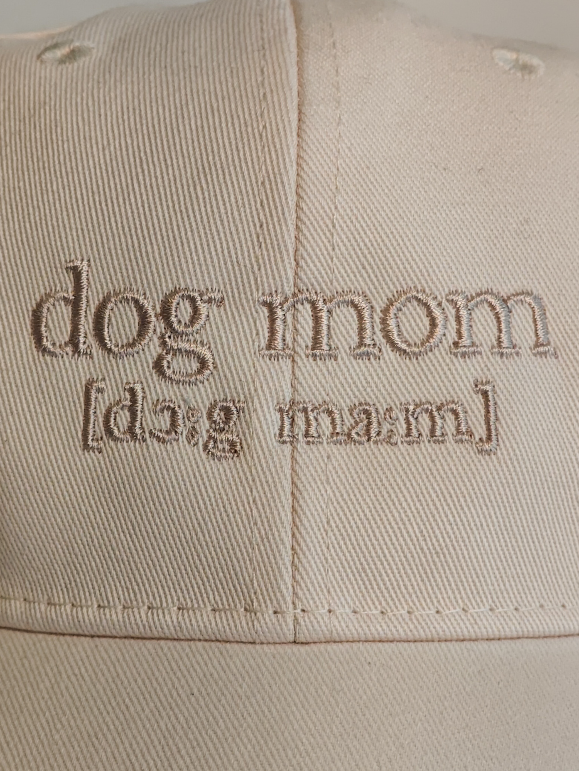 Dog mom lippis, ivory